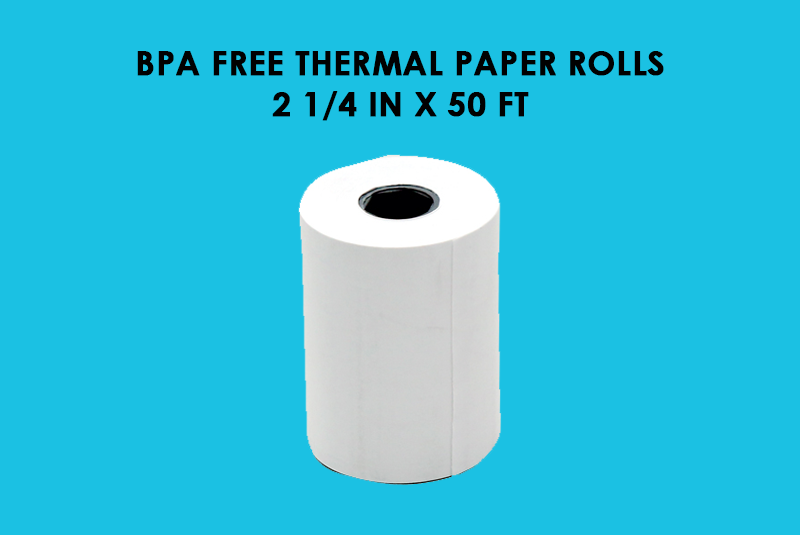 2 1/4  x 50 BPA Free thermal paper