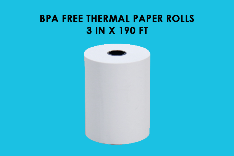 3 x 190 BPA Free Thermal Paper